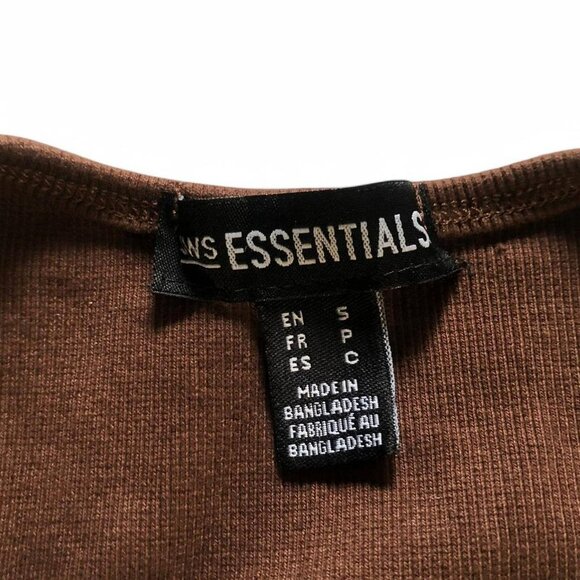 Urban Planet Brown Cropped Tank - Picture 3 of 4